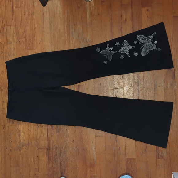 JNCO | Jeans | Vintage 9s Butterfly Flare Pants | Poshmark